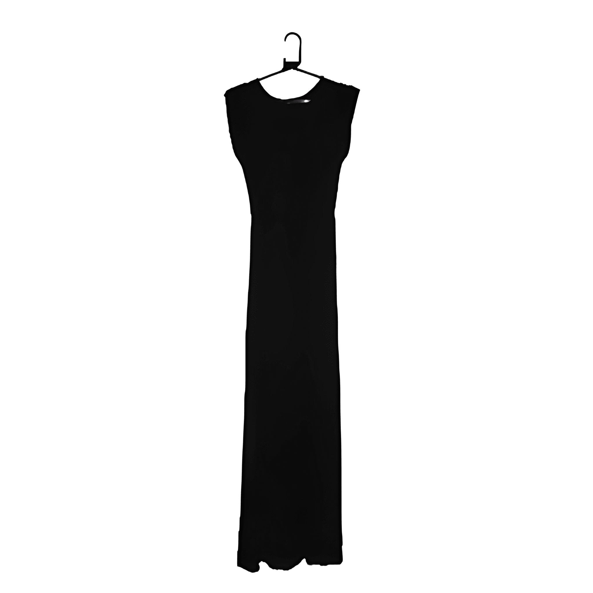 Women's Black Maxi Dress - Size - 8