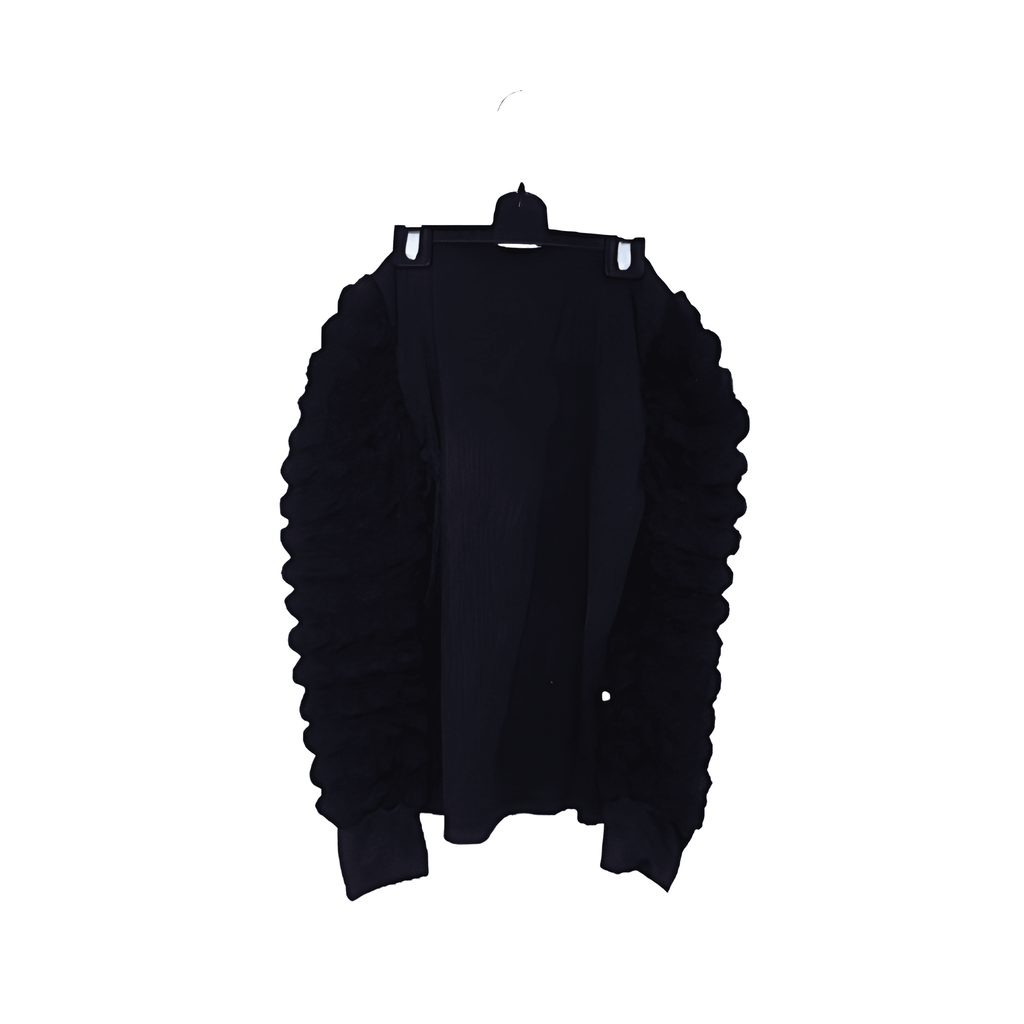 Girl's Black Jumper - Size 7 Years