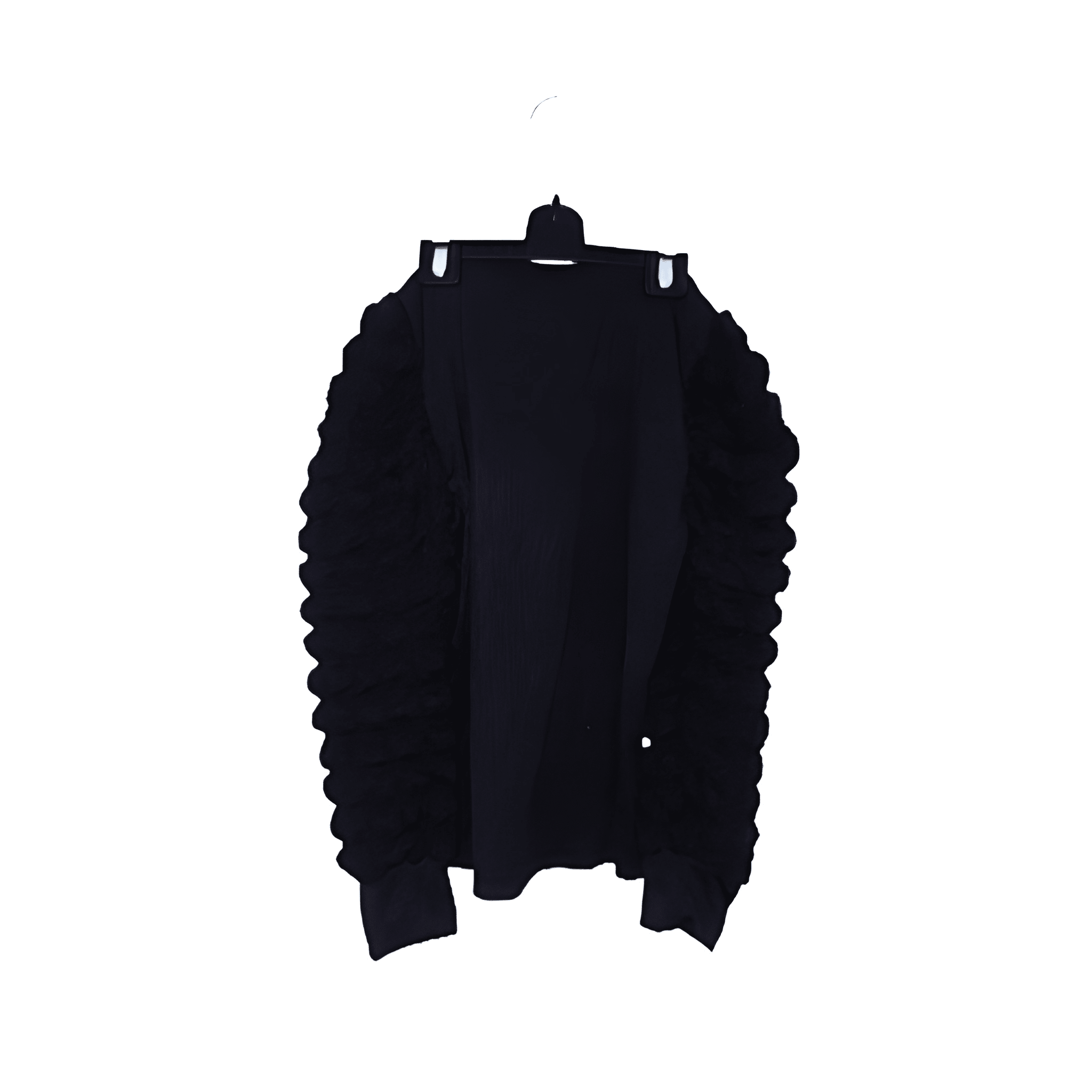 Girl's Black Jumper - Size 7 Years