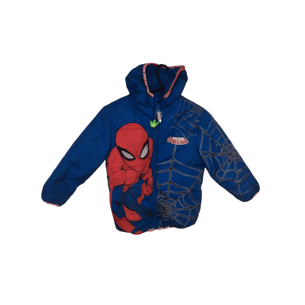 Boy's Spiderman Coat - Size - 3-4 Years