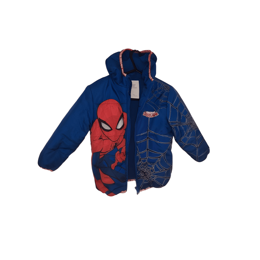 Boy's Spiderman Coat - Size - 3-4 Years