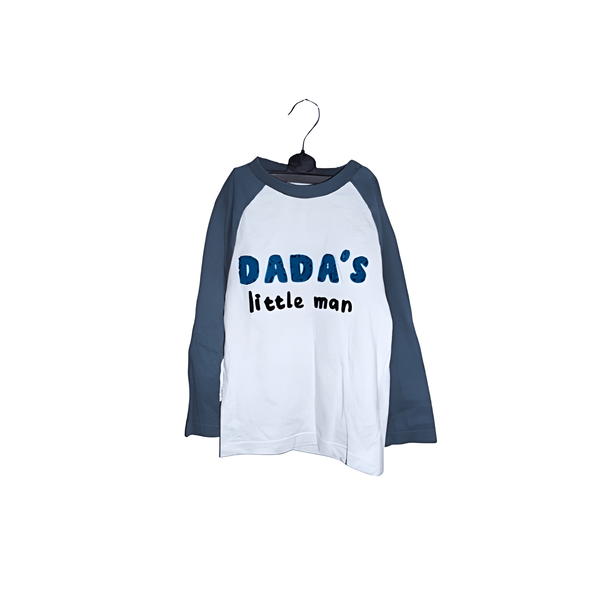 Boy's Dada's Little Man Top - Size - 2-3 Years
