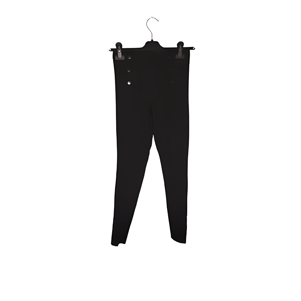 Women's Black Leggings - Size - 8