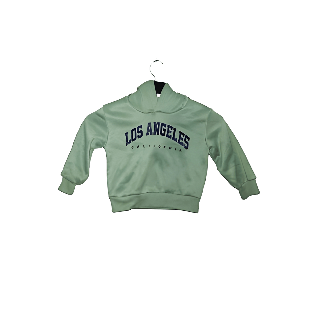Boy's Green Hoodie - Size 3 Years