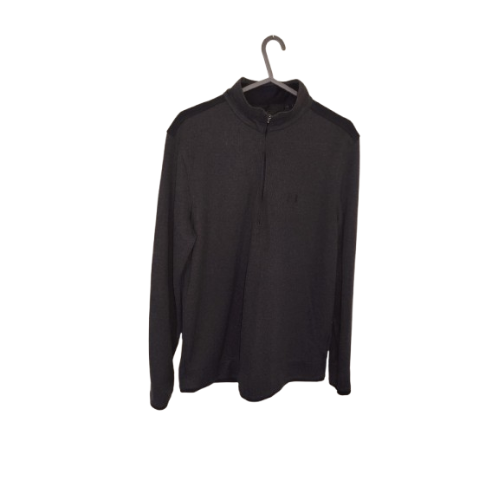 Men's Grey Under Armour Quarter Zip Pullover - Size - Medium
