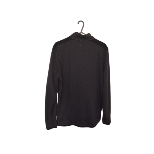 Men's Grey Under Armour Quarter Zip Pullover - Size - Medium