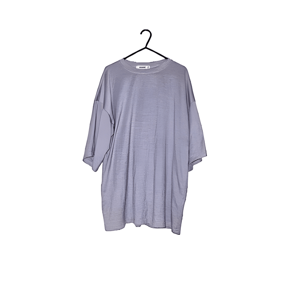 Women's Washed Grey Oversized T-Shirt