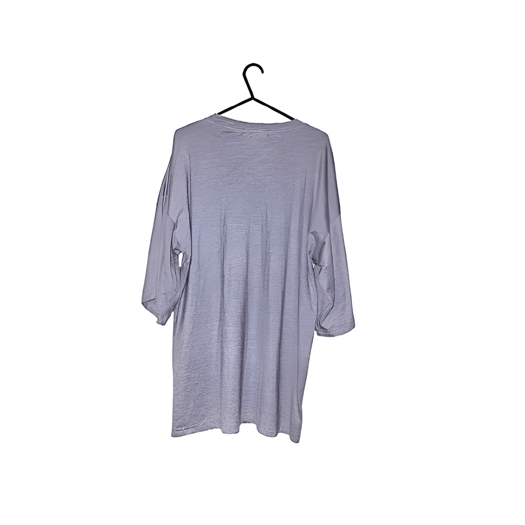 Women's Washed Grey Oversized T-Shirt