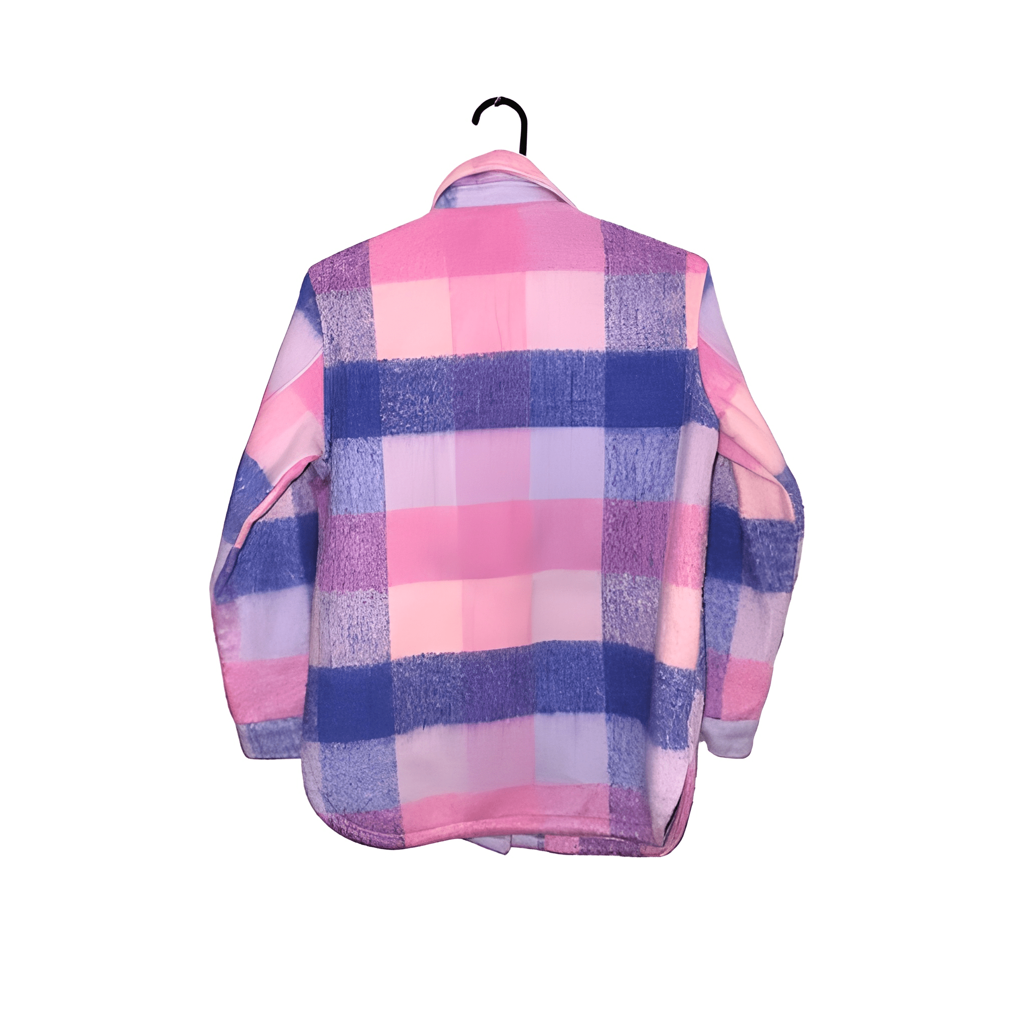 Girl's Plaid Coat - Size 11-12 Years