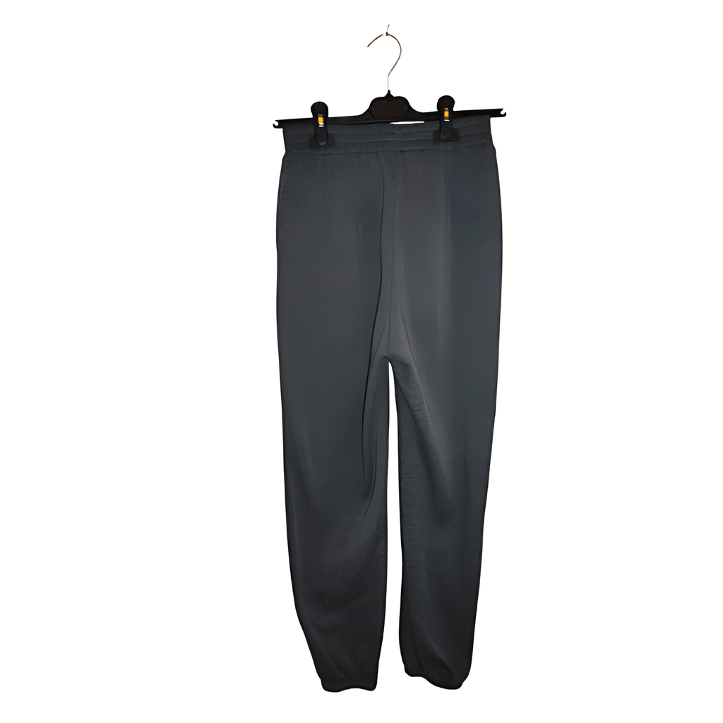 Women's Grey Cuffed Sweatpants - Size - Small