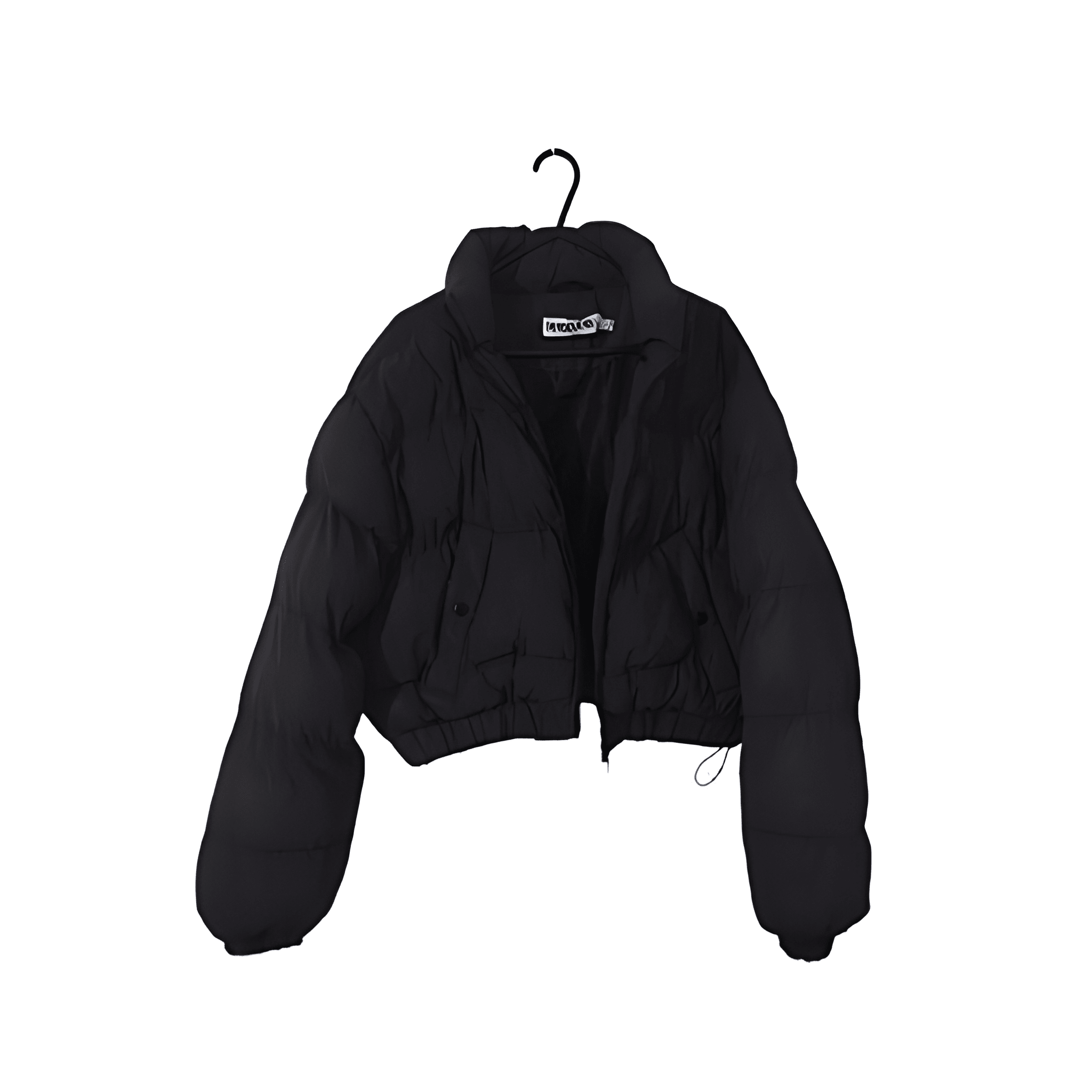 Women's Reflective Cropped Coat - Size - 12