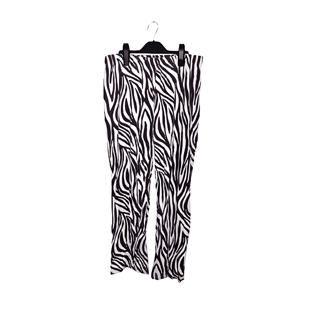 Women's Zebra Pyjama Pants - Size 10-12