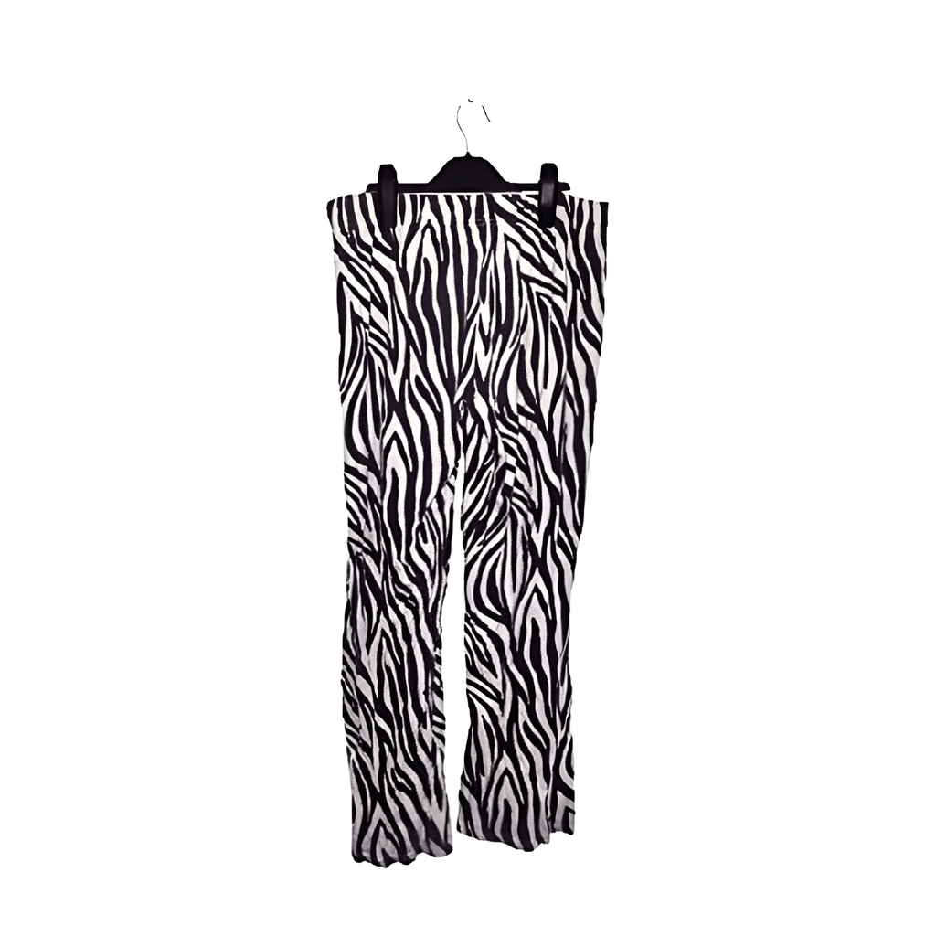 Women's Zebra Pyjama Pants - Size 10-12